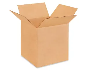 11 x 11 x 11" Lightweight 32 ECT Corrugated Boxes