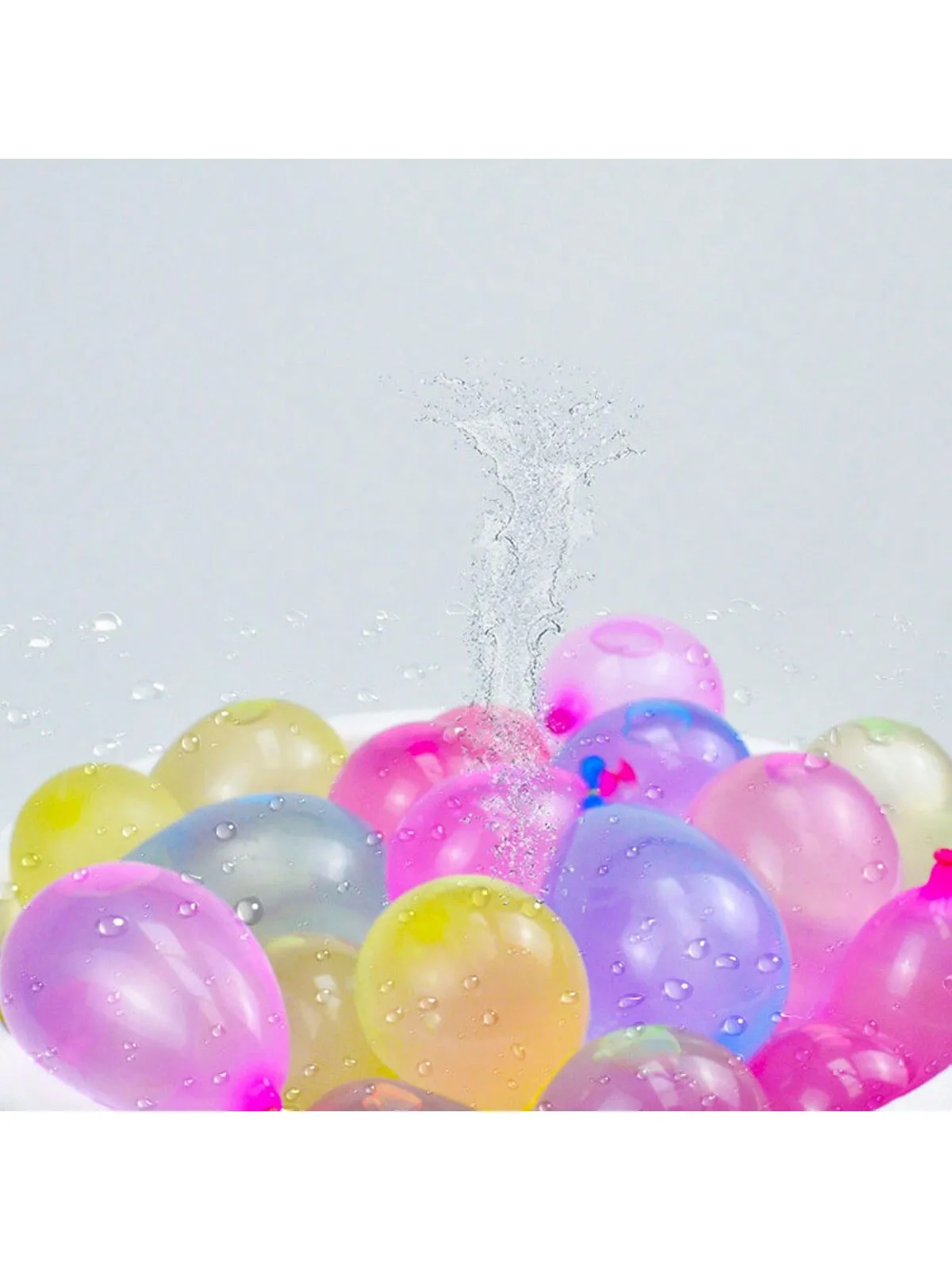 111pcs Water Balloons, Quick Fill Balloon Summer Outdoor Water Game Toys For Parent-Child, Water Fight (Aluminum Pack)