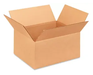 12 x 10 x 6" Lightweight 32 ECT Corrugated Boxes