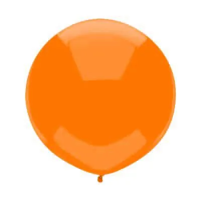 17" Juicy Orange Round Balloon