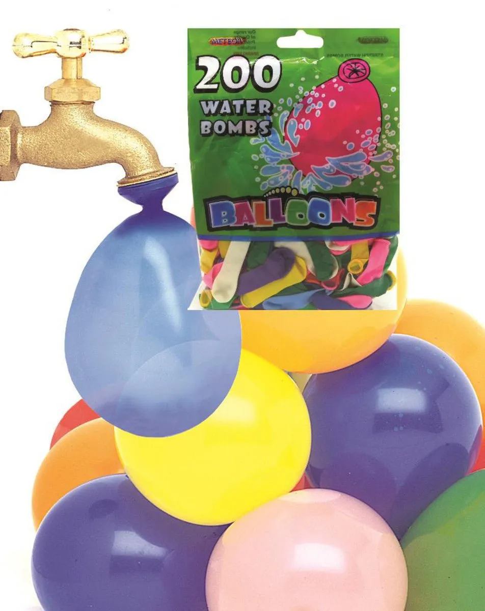 200pk Water Bomb Balloons