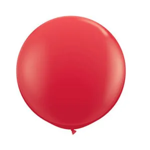 36" Round Balloon, Red