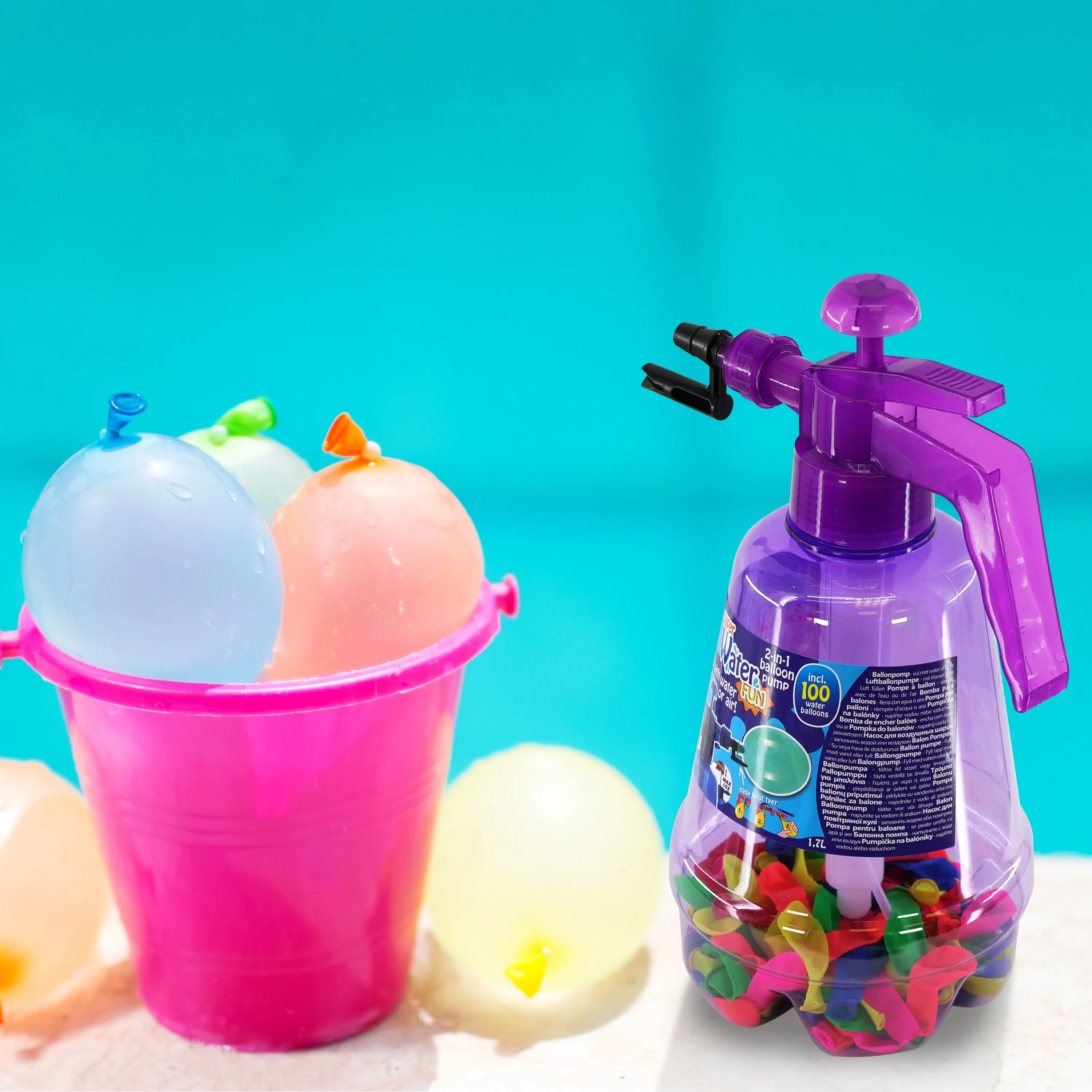 Air Water Bomb Set with 100 balloon