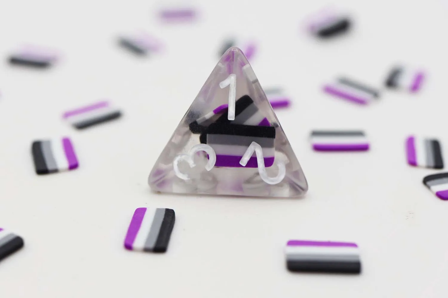 Asexual RPG Dice Set