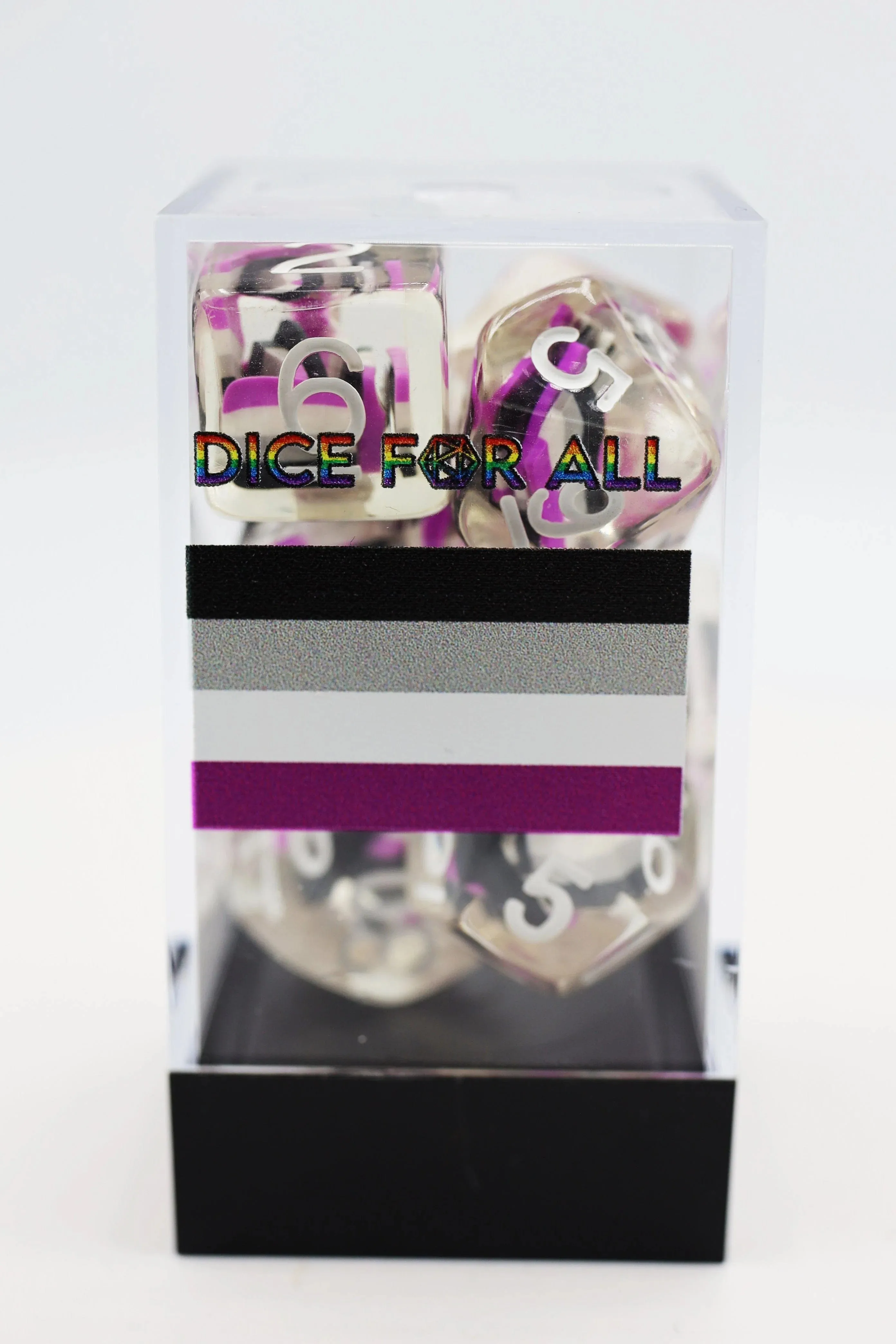Asexual RPG Dice Set