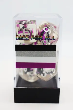 Asexual RPG Dice Set