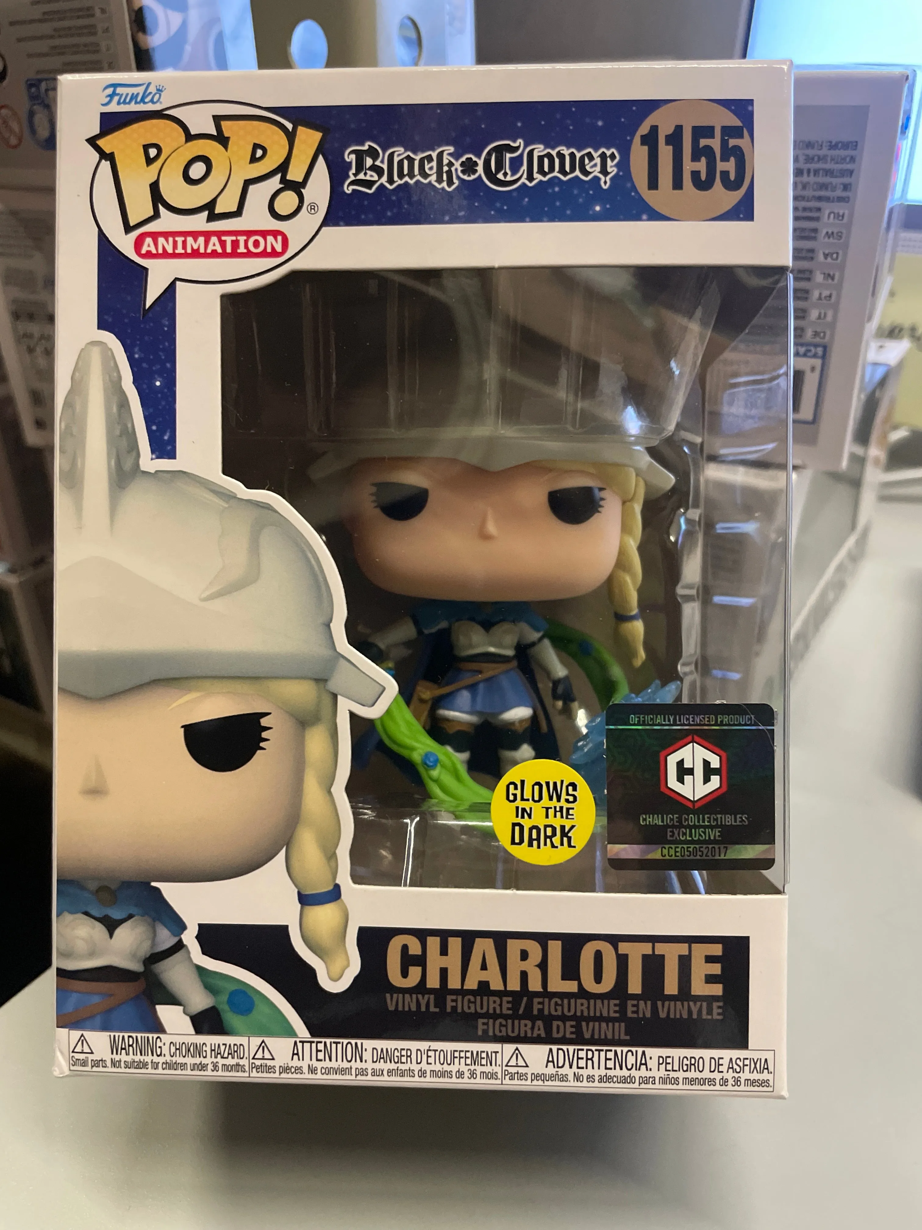 Black Clover- Charlotte #1155 exclusive - Funko Pop! Vinyl Figure