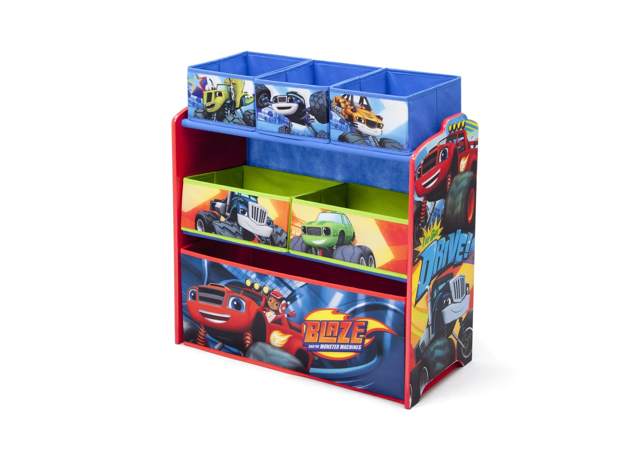 Blaze and the Monster Machines Multi-Bin Toy Organizer