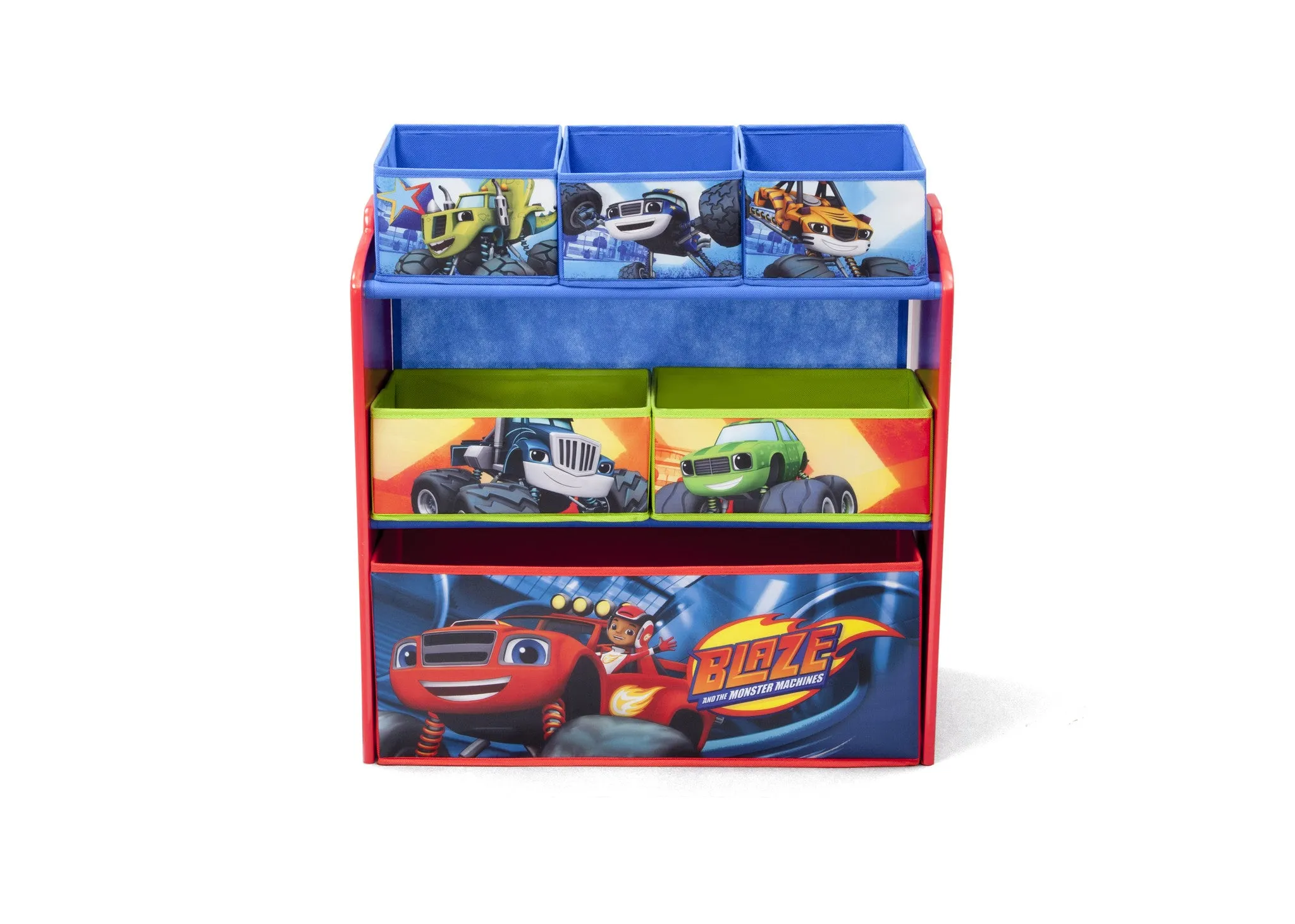 Blaze and the Monster Machines Multi-Bin Toy Organizer