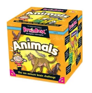Brain Box Animals Card Game