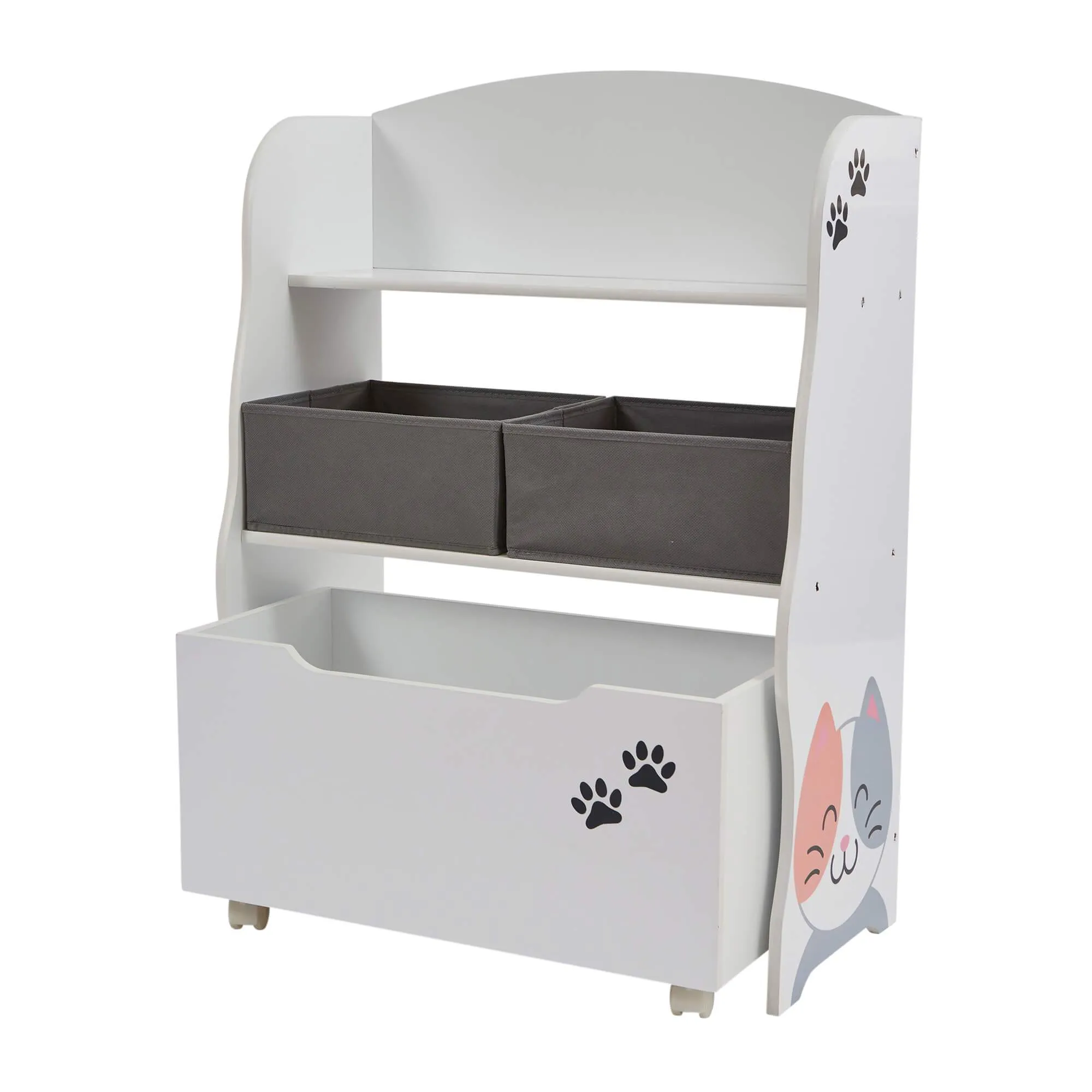 Cat & Dog Storage Unit with Rollout Toy Box