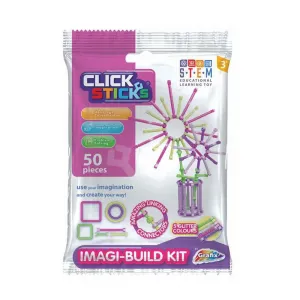 Click Sticks Imagi-Build 50pc Pink Blind Bag