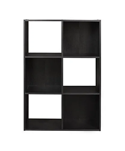 CLOSETMAID 1574 CUBEICALS 6 CUBE ORGANIZER, BLACK