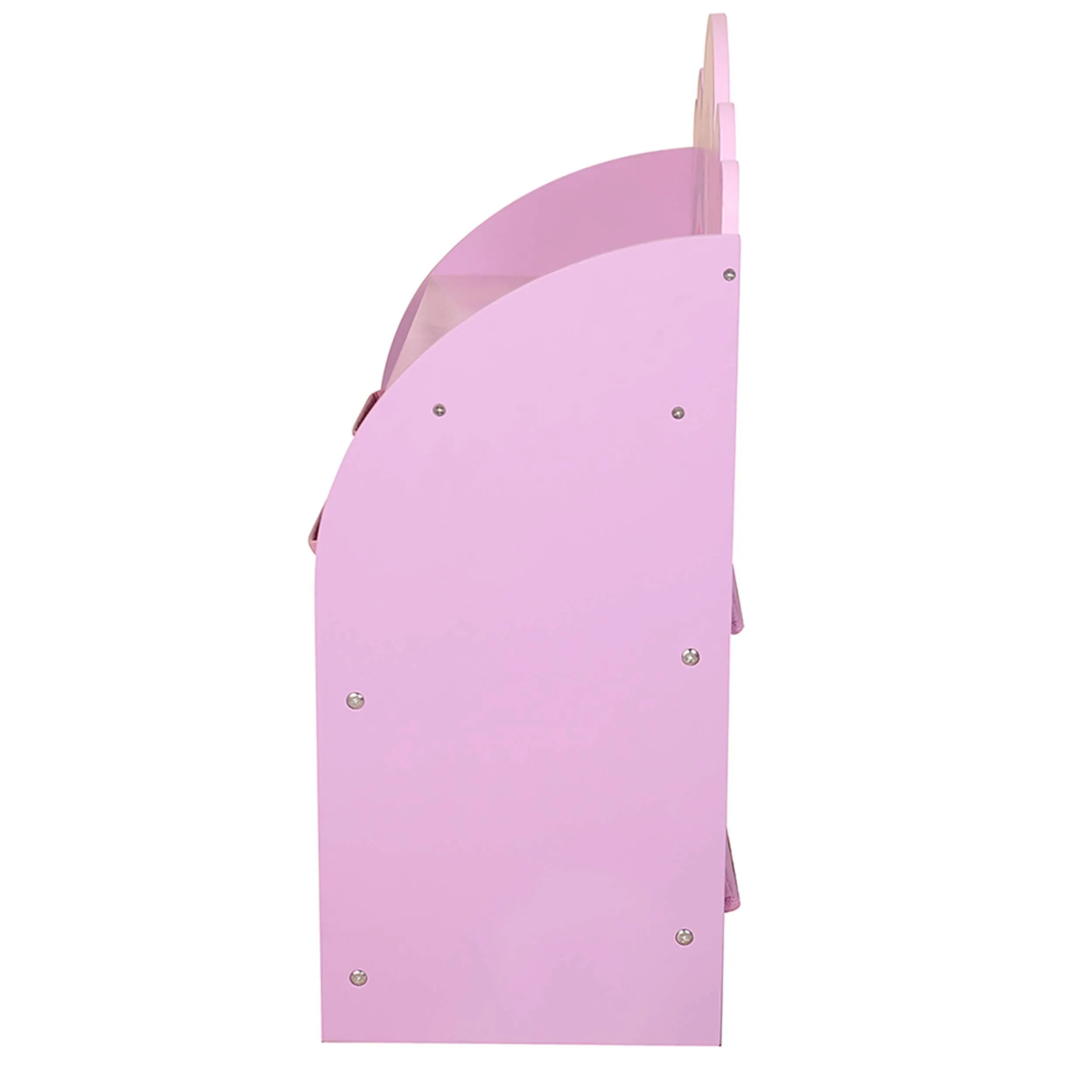 Danawares Unicorn Toy Organizer/Bookshelf with 6-Bins
