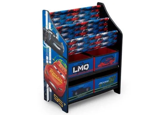 Delta Children Cars Books And Toys Organizer
