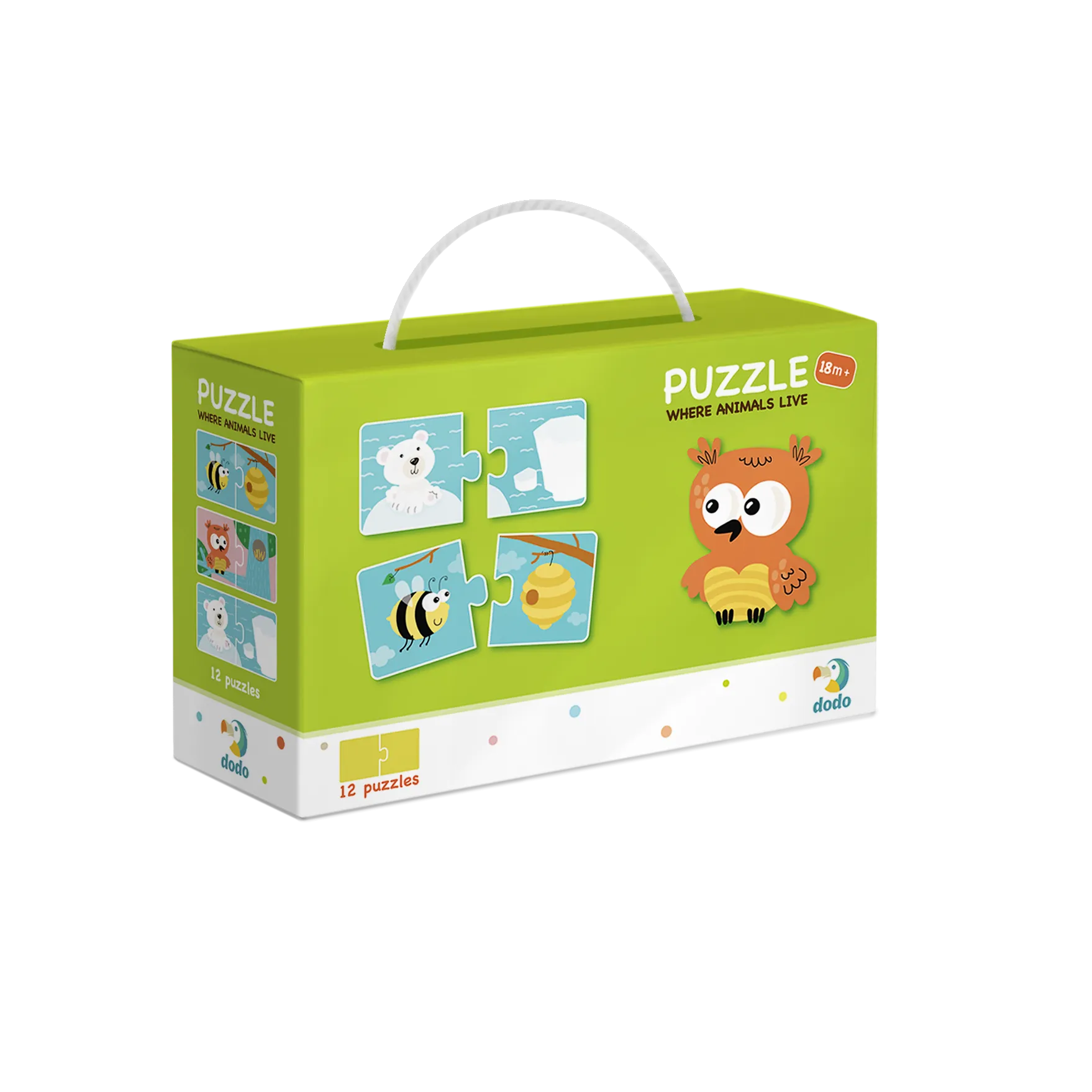Dodo Puzzle Duo Where Animals Live