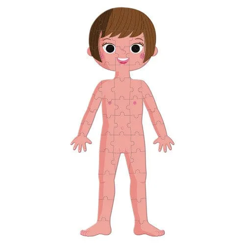 Educational Puzzle Human Body
