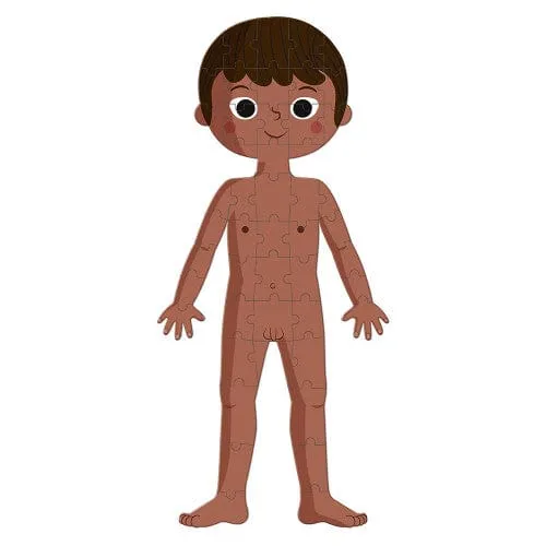 Educational Puzzle Human Body