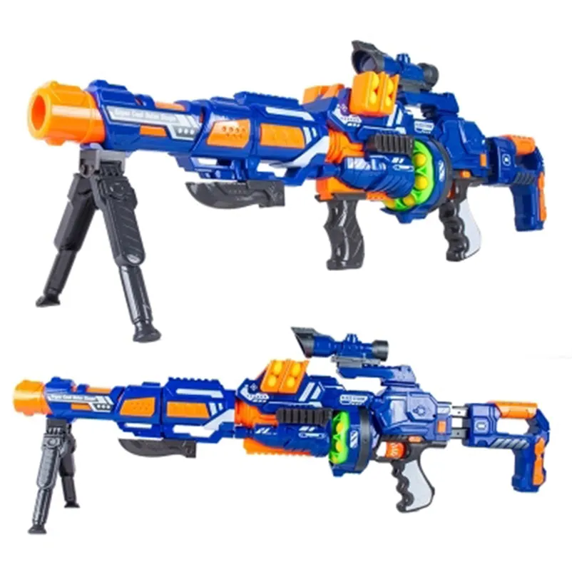 Eva2king Electrical Soft Ball Bullet Toy Gun Pistol Sniper Rifle
