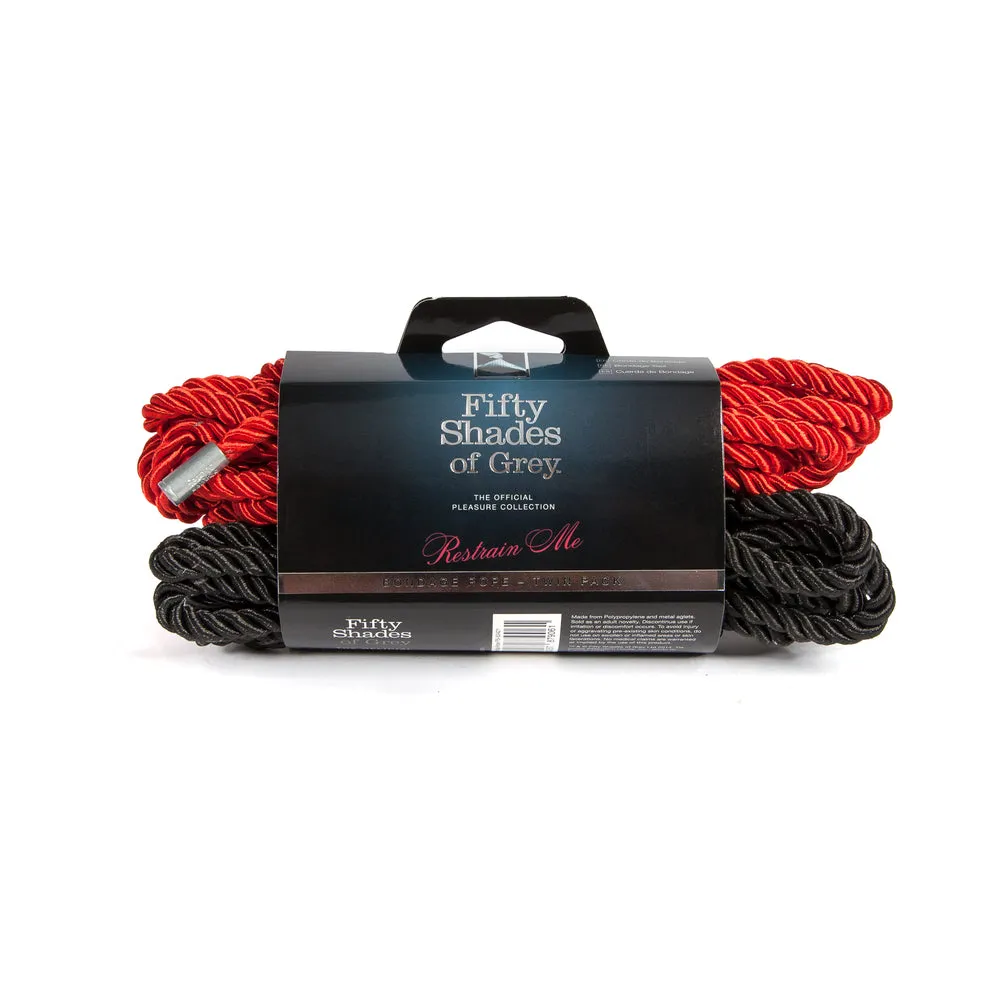 Fifty Shades of Grey Restrain Me Bondage Rope Twin Pack