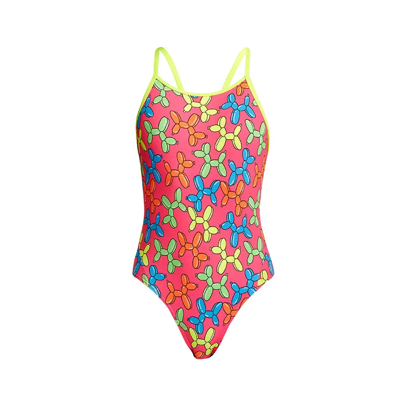 Funkita - Doggy Disco - Girls Diamond Back One Piece