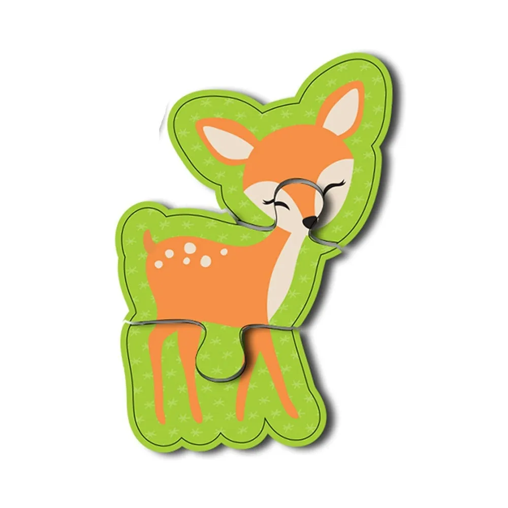 Games & Puzzles Jungle Animals - (6 Puzzle   20 Flash Cards)