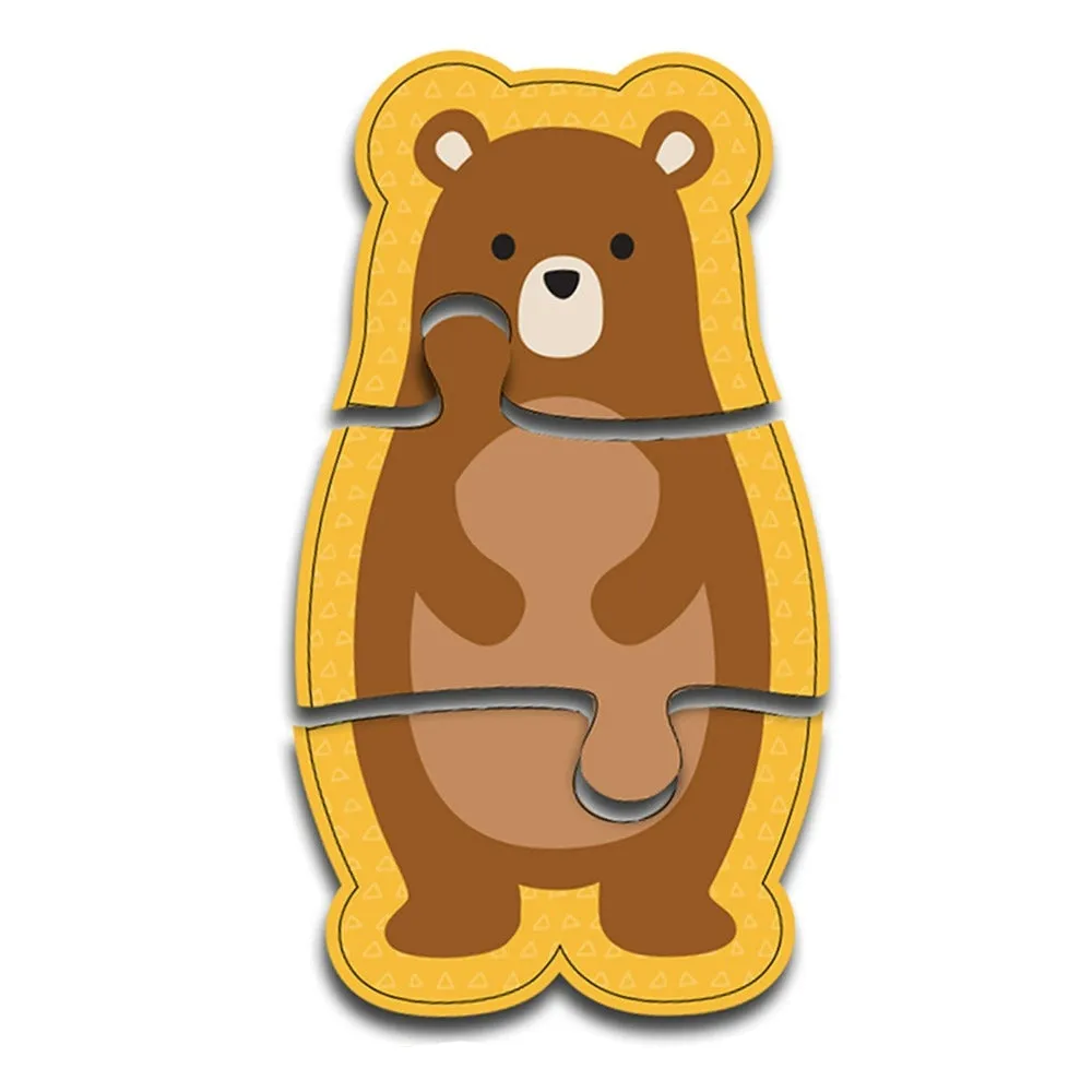 Games & Puzzles Jungle Animals - (6 Puzzle   20 Flash Cards)