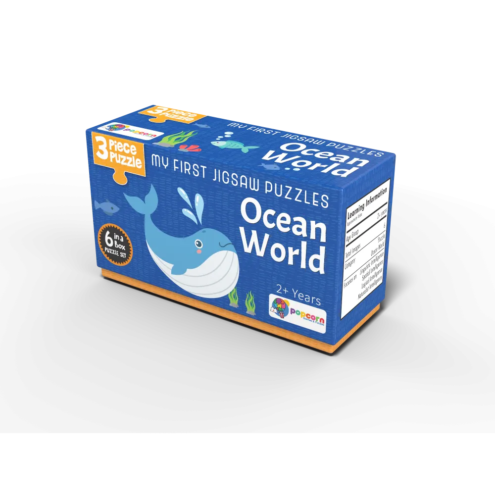 Games & Puzzles Ocean World - (6 Puzzle   20 Flash Cards)