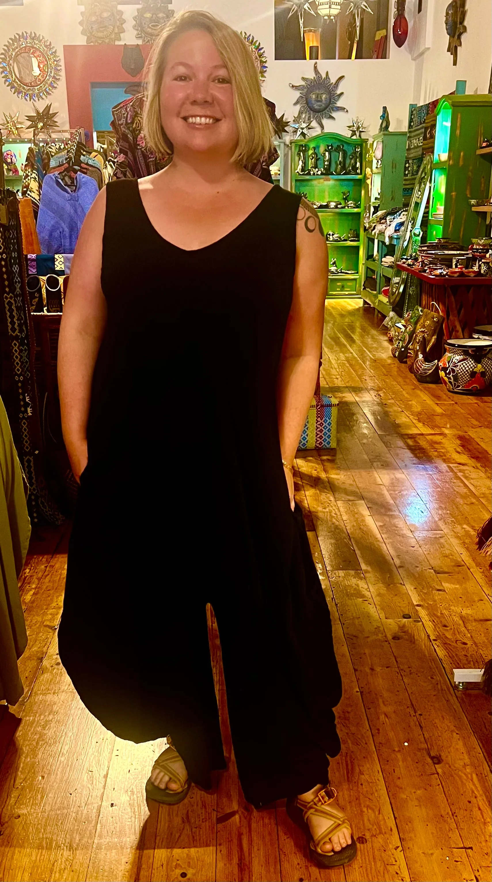 Gauzy Jumper with pockets