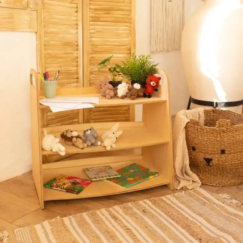 Goodevas Montessori-Holzspielzeug-Regal