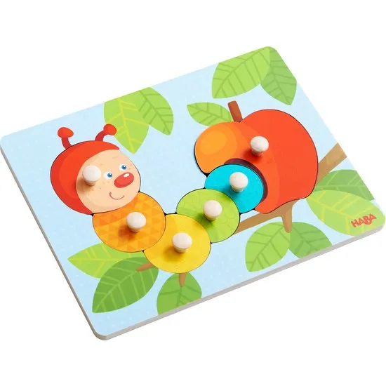 HABA Clutching Puzzle Caterpillar Mina