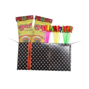 Holi Gulal And Balloon Kit for Holi Festival | Holi Celebration Kit | Holi Colours Kit