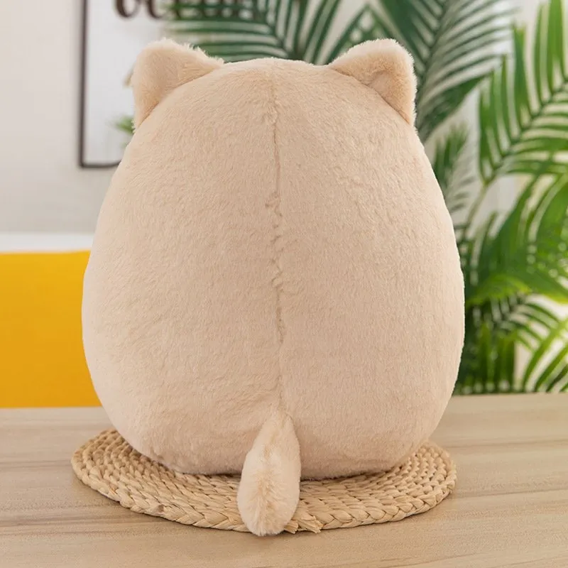 Kawaii Avocado Cat Plush Toy