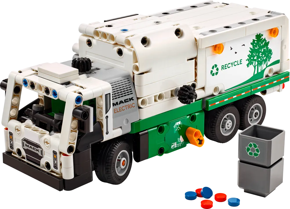 LEGO Technic Mack LR Electric Garbage Truck 42167