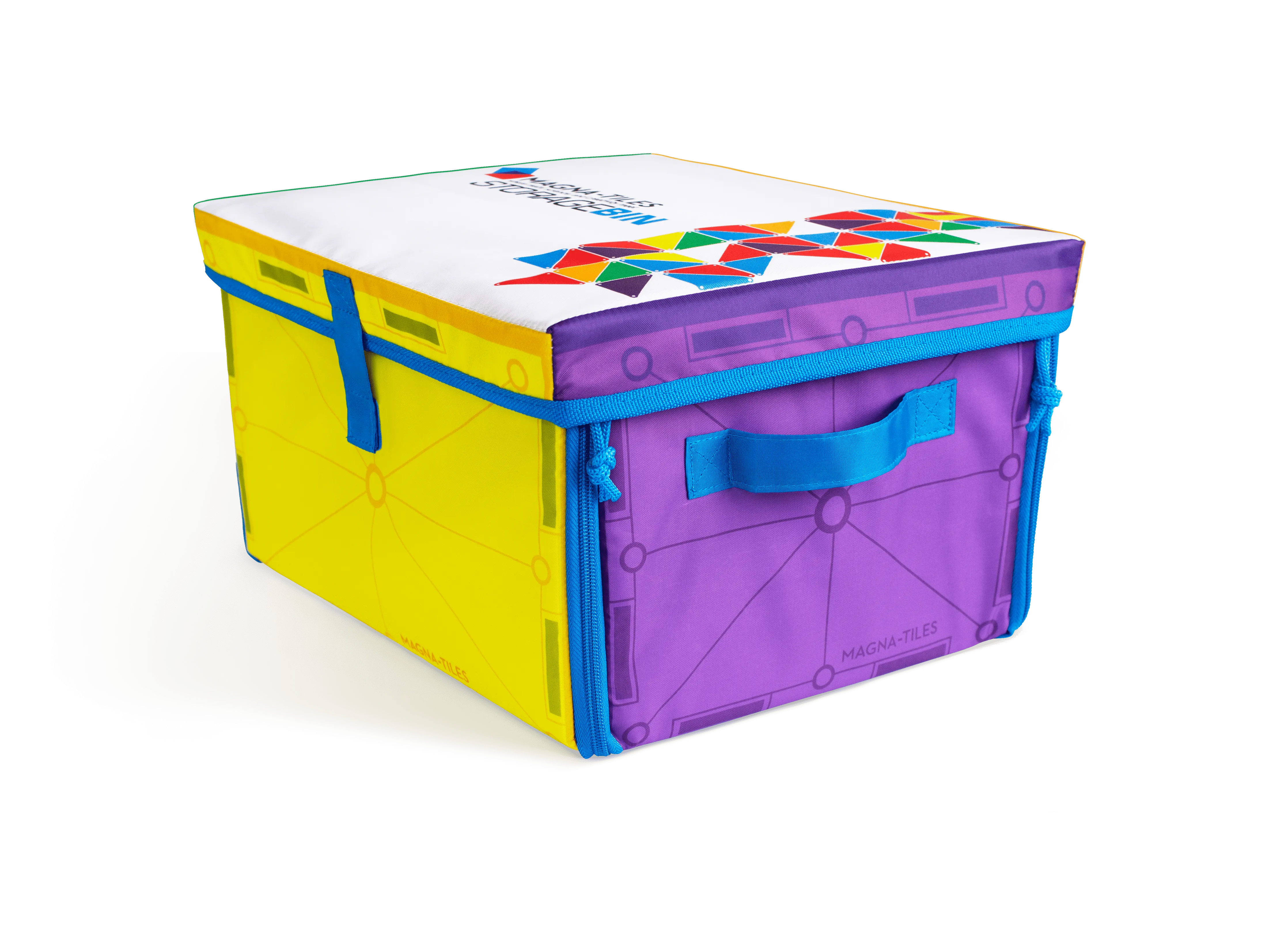 Magna-Tiles Storage Bin & Interactive Play-Mat