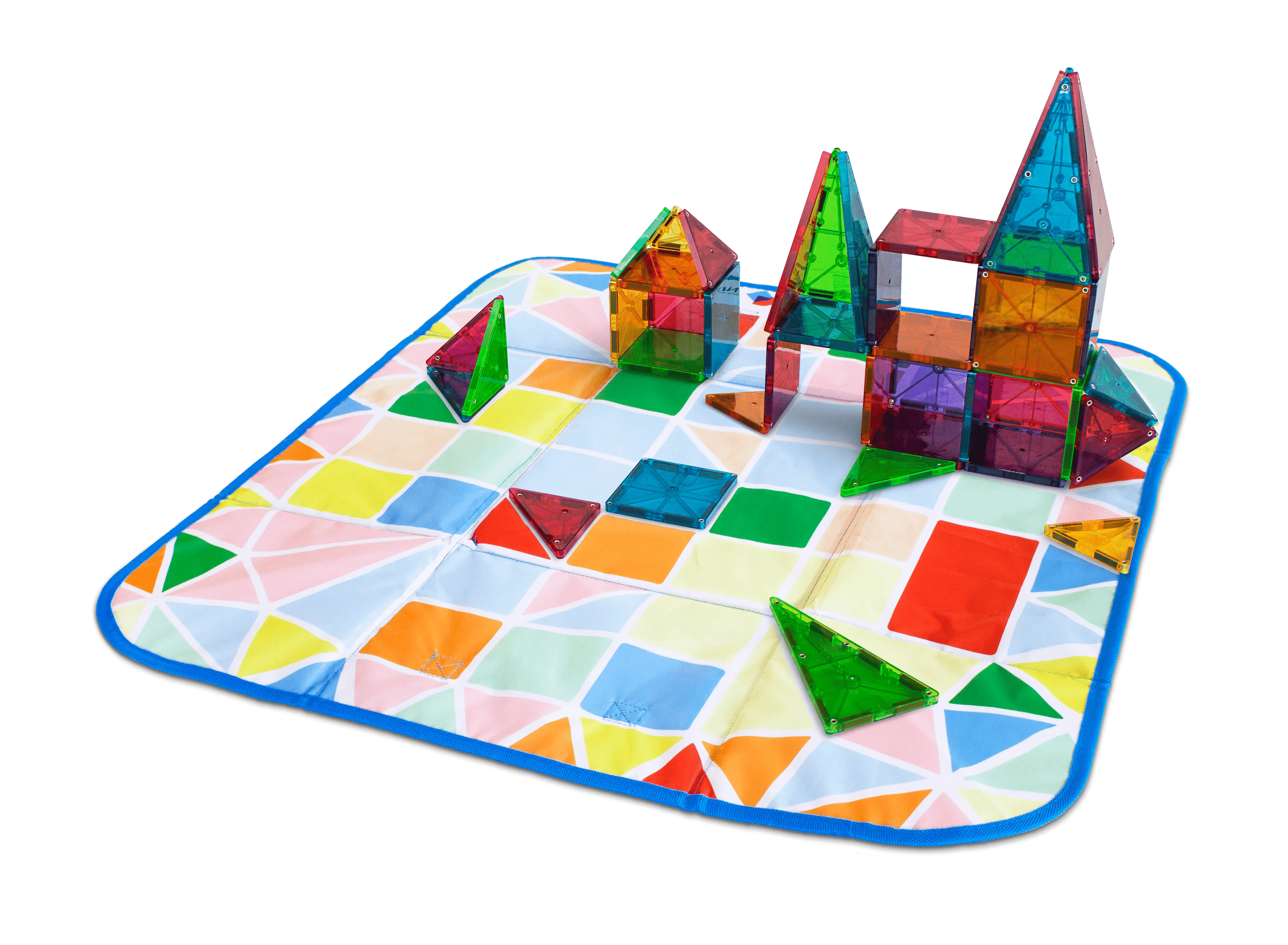Magna-Tiles Storage Bin & Interactive Play-Mat