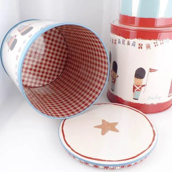 Maileg Soldier Nesting Tin Set