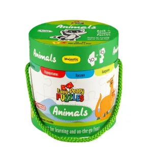 Majestic Book Club ANIMALS-EASY PEASY PUZZLE