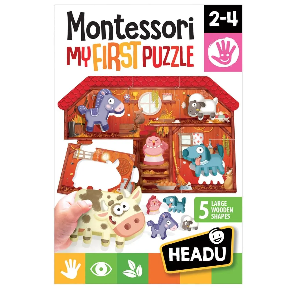 Montessori My First Puzzle The Farm