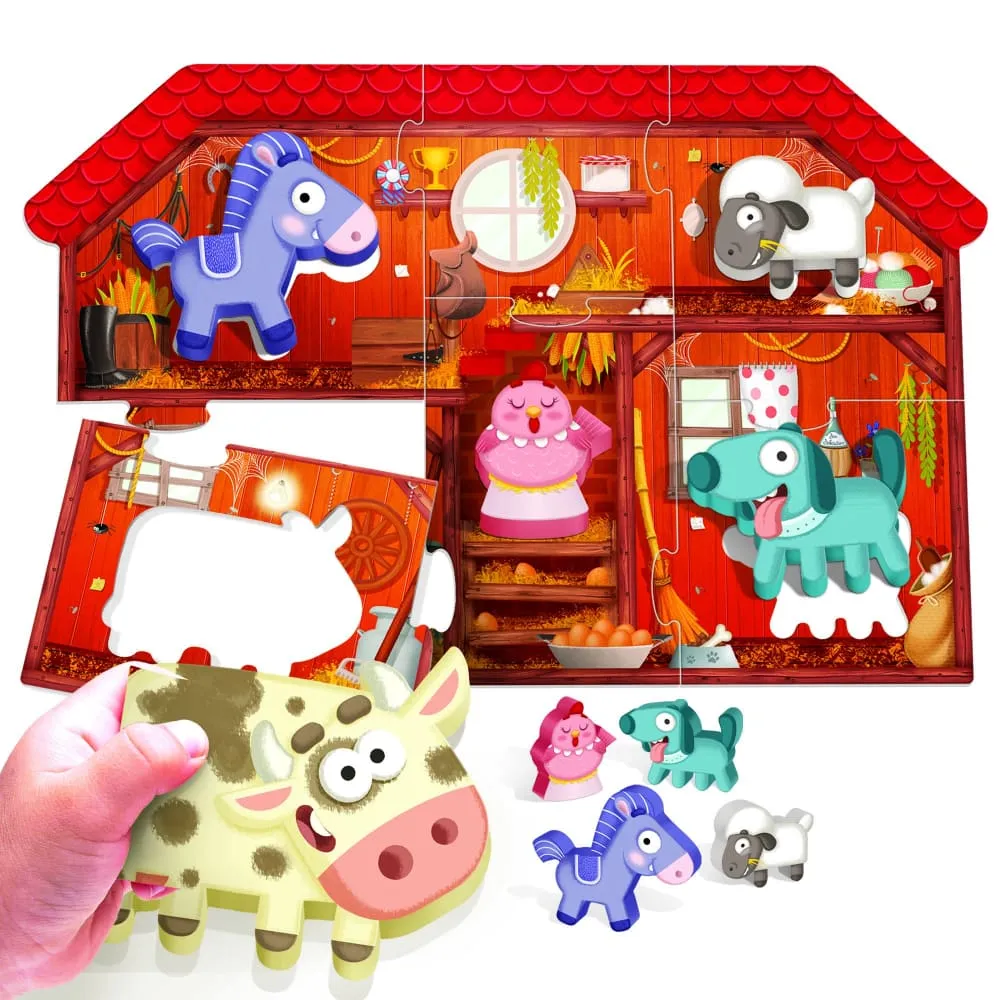 Montessori My First Puzzle The Farm