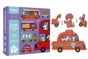 My First Puzzle: Car 25pc (3-6pc puzzles)