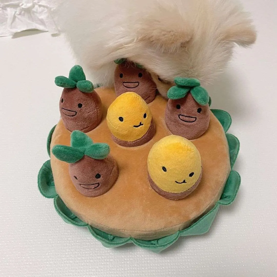 Pawsitively Sweet Potato Dog Toys