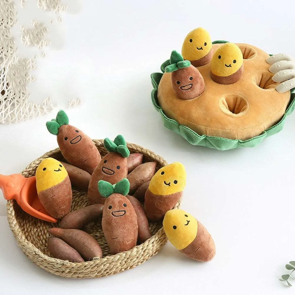 Pawsitively Sweet Potato Dog Toys