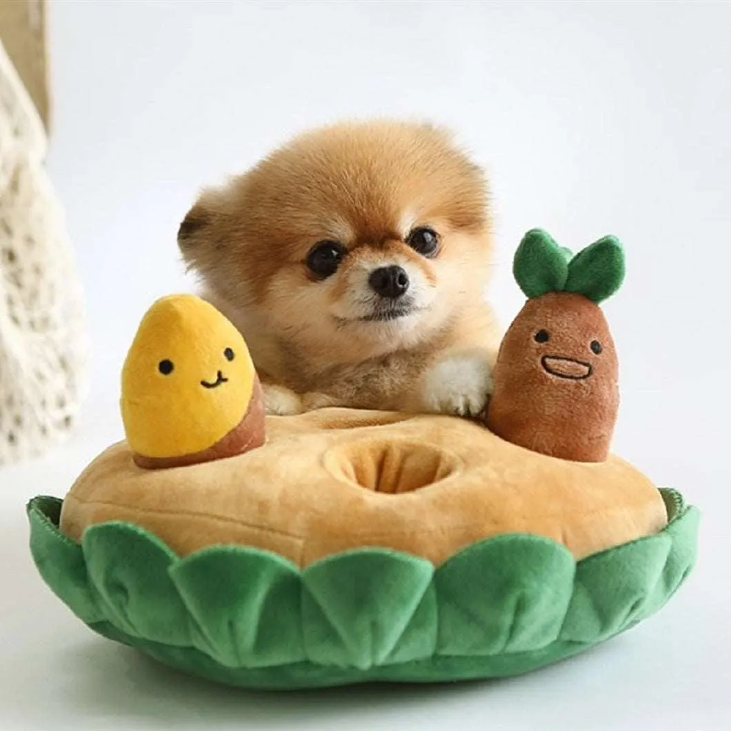 Pawsitively Sweet Potato Dog Toys
