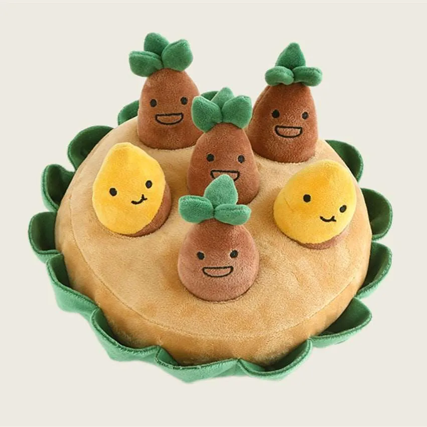 Pawsitively Sweet Potato Dog Toys