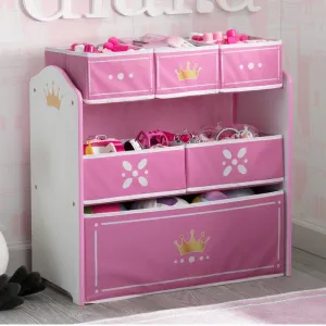 Princess Crown Multi Bin Toy Organizer | COD Not Available