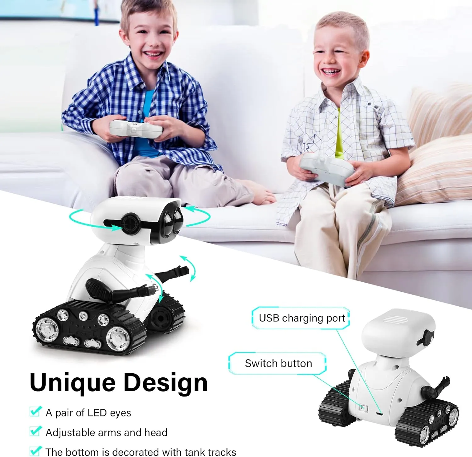 Rechargeable RC Robot Toys