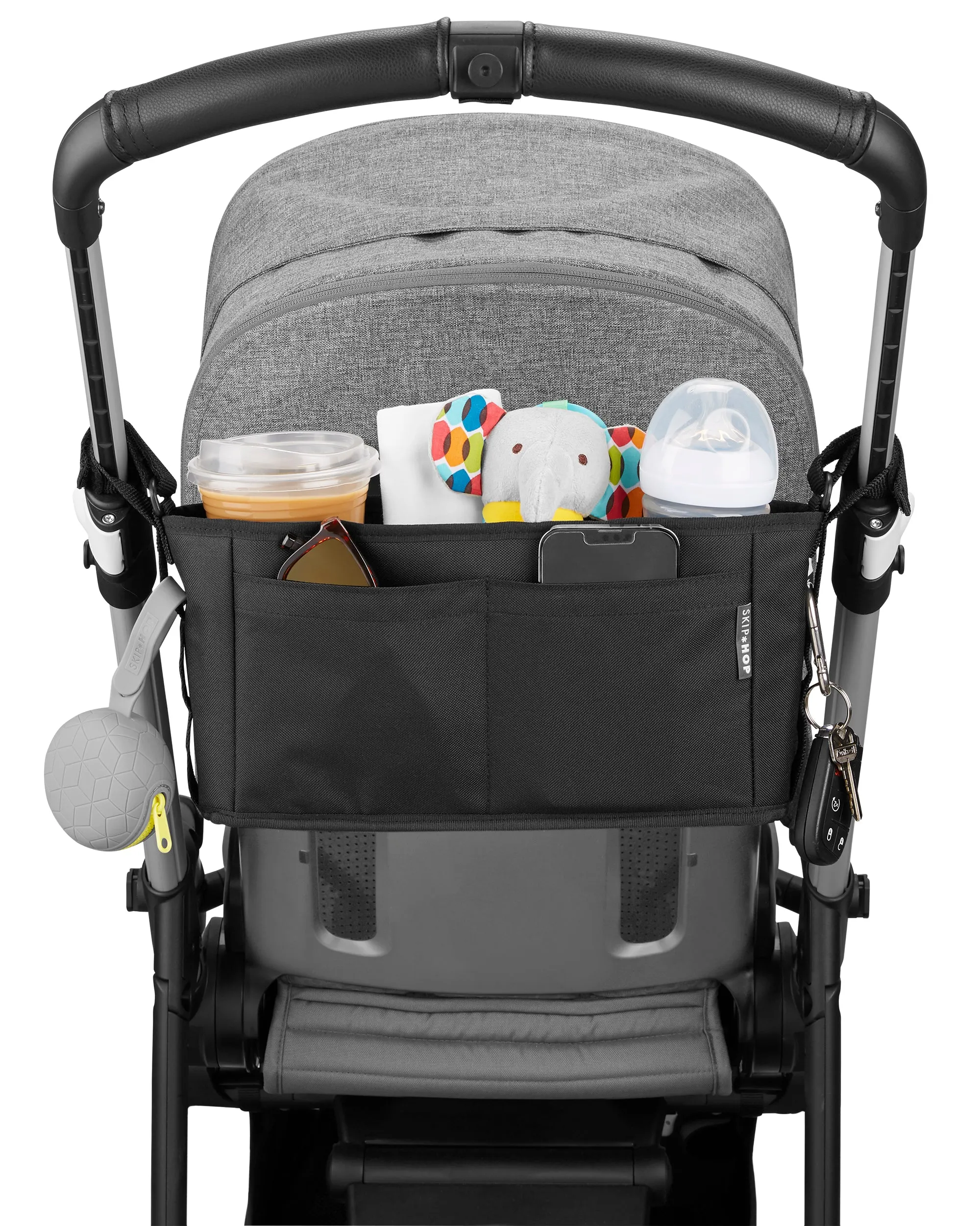 Skip Hop Grab & Go Ultra Stroller Organiser - Black