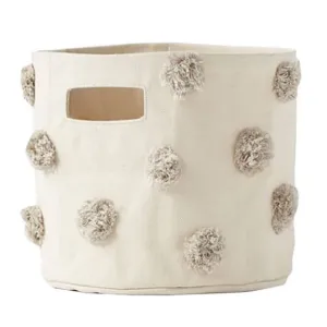 Storage Mini Pom Pom Grey