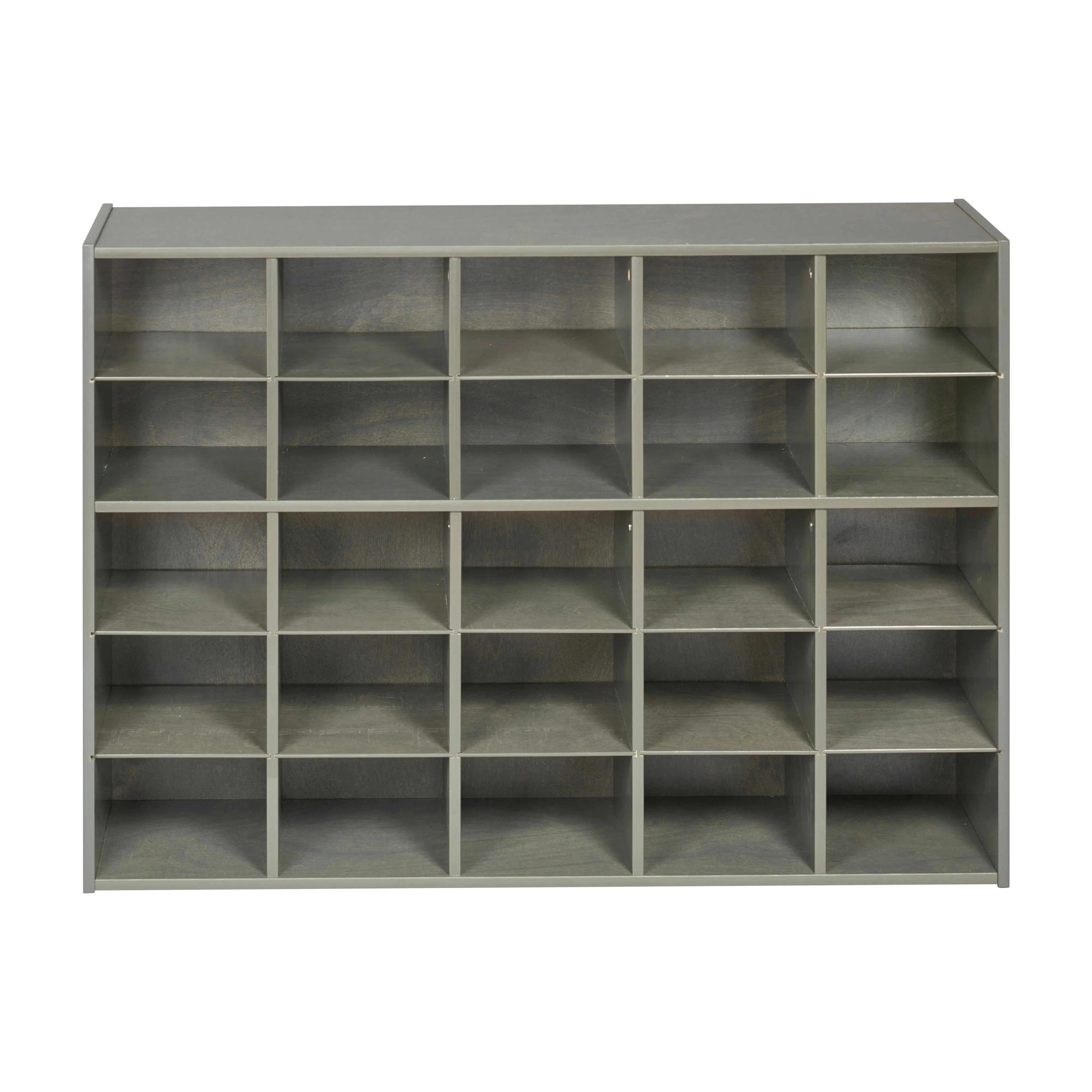 Streamline 25 Cubby Tray Storage Cabinet, 5x5, Classroom Furniture